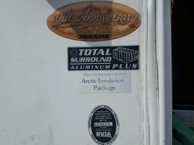 4YDF3662084703712 - 2008 KEYSTONE MONTANA WHITE photo 8