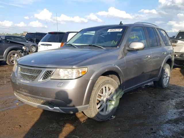 5S3ET13S962802750 - 2006 SAAB 9-7X LINEA GRAY photo 2