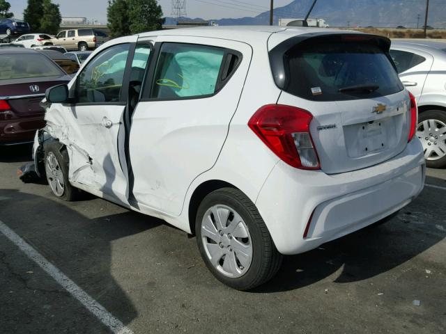 KL8CB6SA7GC643060 - 2016 CHEVROLET SPARK LS WHITE photo 3