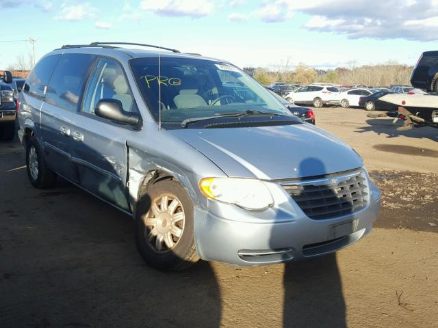 2A4GP54L56R868712 - 2006 CHRYSLER TOWN & COU BLUE photo 1