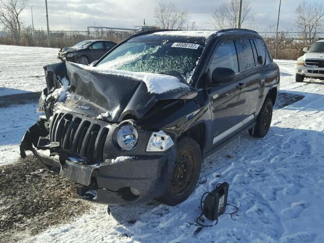 1J4FF47B99D248898 - 2009 JEEP COMPASS SP BLACK photo 2