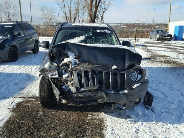 1J4FF47B99D248898 - 2009 JEEP COMPASS SP BLACK photo 9