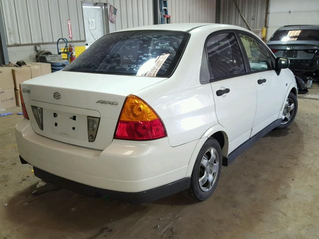 JS2RA41S835154495 - 2003 SUZUKI AERIO S WHITE photo 4