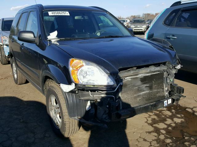 JHLRD78823C034610 - 2003 HONDA CR-V EX BLACK photo 1