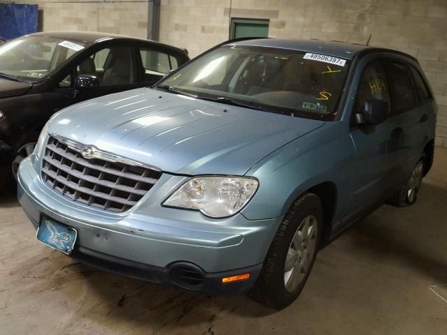 2A8GM48L58R656858 - 2008 CHRYSLER PACIFICA L BLUE photo 2