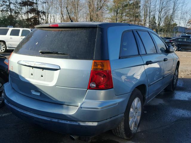 2A8GM48L58R656858 - 2008 CHRYSLER PACIFICA L BLUE photo 4