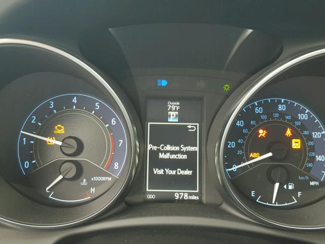 JTNKARJE7HJ541133 - 2017 TOYOTA COROLLA IM WHITE photo 8