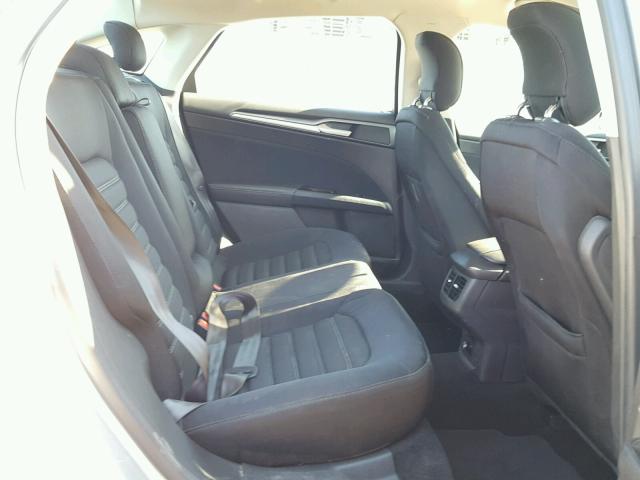 3FA6P0H70ER278742 - 2014 FORD FUSION SE SILVER photo 6