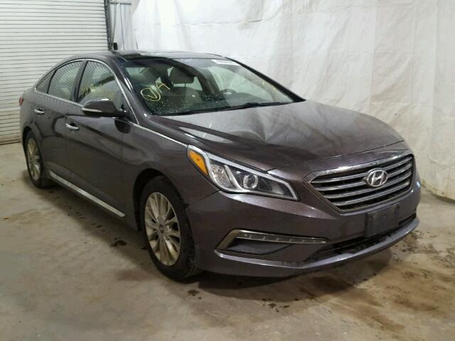 5NPE34AF8FH026509 - 2015 HYUNDAI SONATA SPO GRAY photo 1