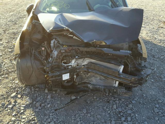 KNADM4A31E6343732 - 2014 KIA RIO LX Սև լուսանկար 9