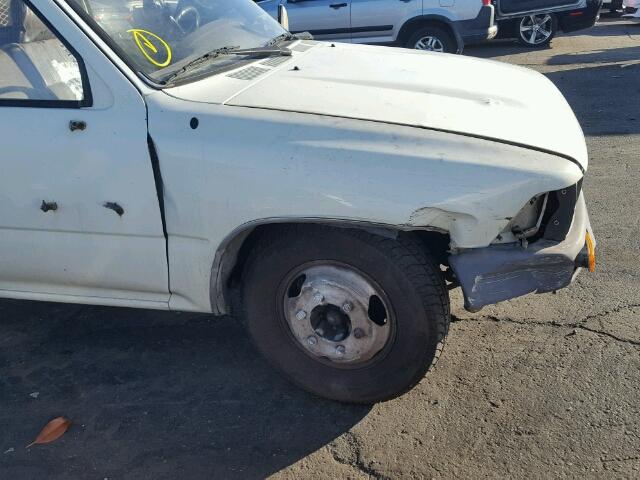 JT5VN94TXP0032783 - 1993 TOYOTA PICKUP CAB WHITE photo 9