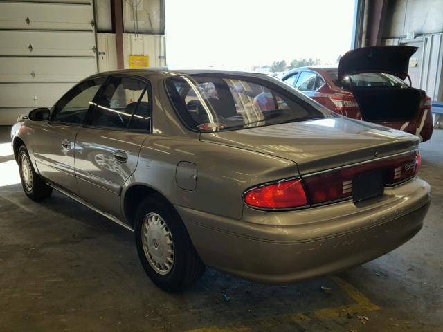 2G4WY55J221188945 - 2002 BUICK CENTURY LI TAN photo 3