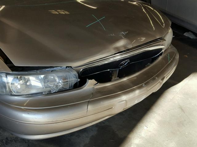 2G4WY55J221188945 - 2002 BUICK CENTURY LI TAN photo 9