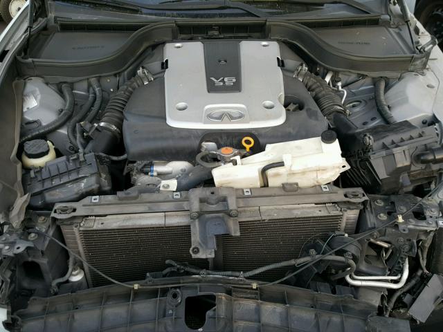 JNKBV61E78M224022 - 2008 INFINITI G35 GRAY photo 7