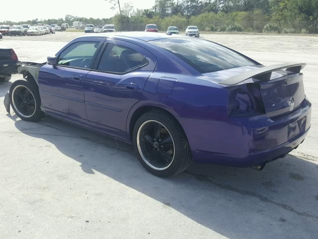 2B3LA53H07H881248 - 2007 DODGE CHARGER R/ PURPLE photo 3