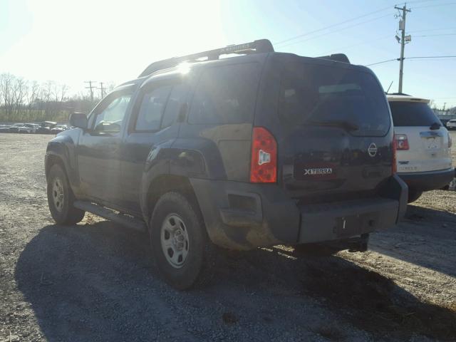 5N1AN08W38C503235 - 2008 NISSAN XTERRA OFF BLUE photo 3