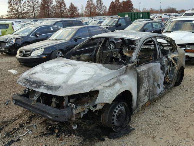 3VW1K7AJ1DM252645 - 2013 VOLKSWAGEN JETTA BASE Այրված լուսանկար 2