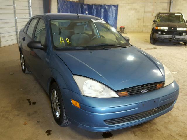 1FAFP3830YW330077 - 2000 FORD FOCUS ZTS BLUE photo 1