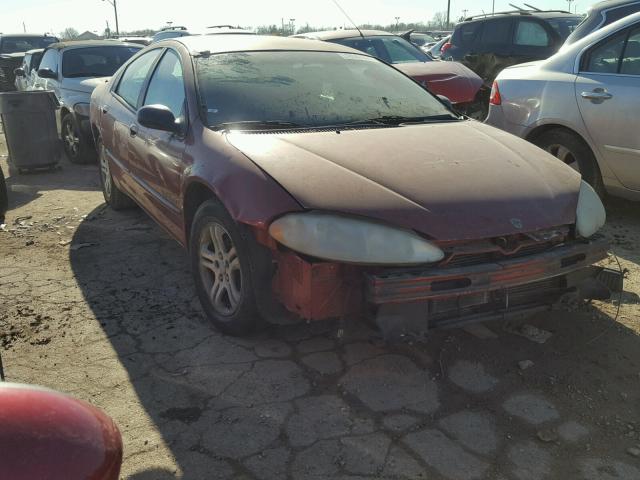 2B3HD56J81H722674 - 2001 DODGE INTREPID E MAROON photo 1