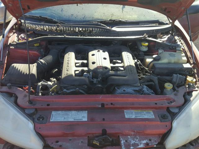 2B3HD56J81H722674 - 2001 DODGE INTREPID E MAROON photo 7