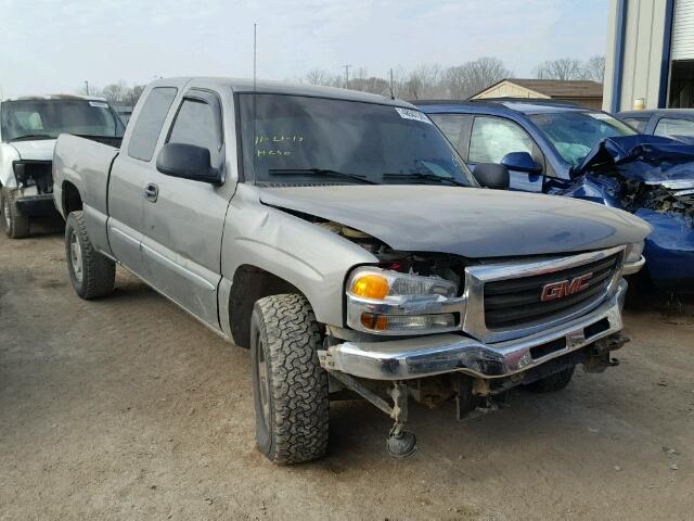 1GTEK19B16Z164405 - 2006 GMC NEW SIERRA GRAY photo 1