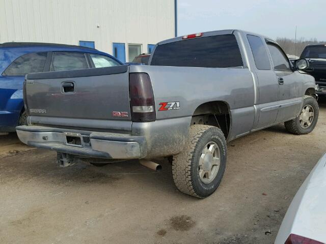 1GTEK19B16Z164405 - 2006 GMC NEW SIERRA GRAY photo 4