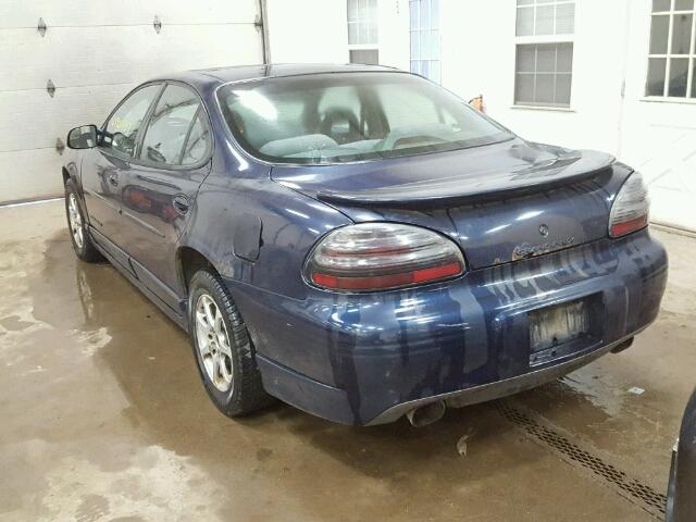 1G2WP52K8YF218539 - 2000 PONTIAC GRAND PRIX Մանուշակագույն լուսանկար 3