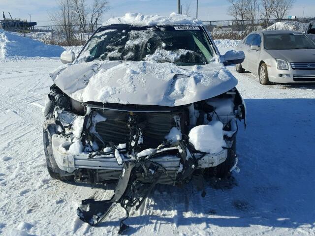 2FMPK4J97GBC54371 - 2016 FORD EDGE SEL WHITE photo 9