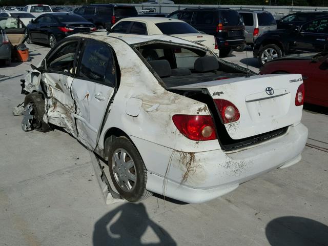 2T1BR32E56C621273 - 2006 TOYOTA COROLLA CE WHITE photo 3