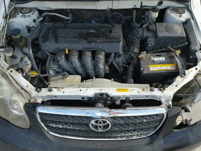 2T1BR32E56C621273 - 2006 TOYOTA COROLLA CE WHITE photo 7