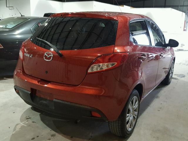 JM1DE1KY7E0176742 - 2014 MAZDA MAZDA2 SPO 红色 照片 4