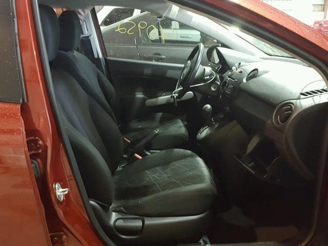 JM1DE1KY7E0176742 - 2014 MAZDA MAZDA2 SPO 红色 照片 5