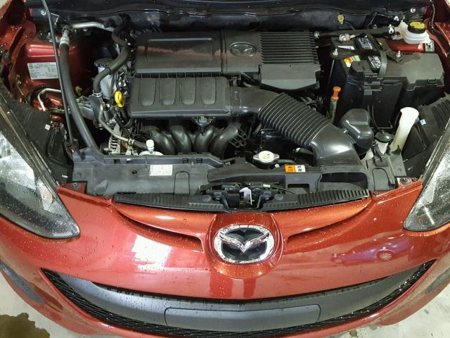 JM1DE1KY7E0176742 - 2014 MAZDA MAZDA2 SPO 红色 照片 7