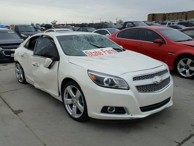 1G11J5SX3DF227381 - 2013 CHEVROLET MALIBU LTZ თეთრი ფოტო 1