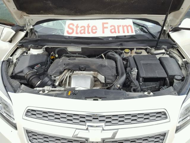 1G11J5SX3DF227381 - 2013 CHEVROLET MALIBU LTZ თეთრი ფოტო 7