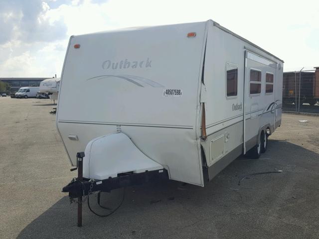4YDT28B254G907440 - 2004 KEYSTONE OUTBACK WHITE photo 2