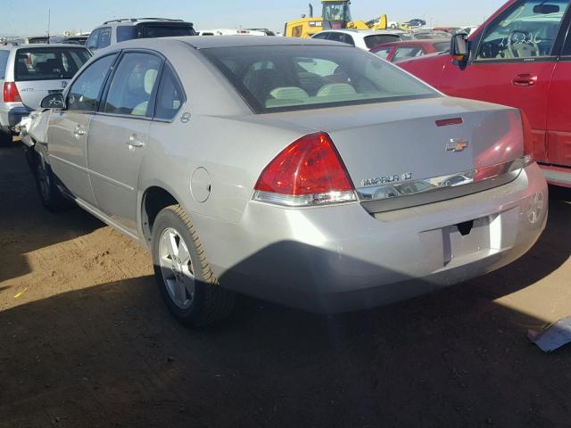 2G1WT58NX89161979 - 2008 CHEVROLET IMPALA LT SILVER photo 3