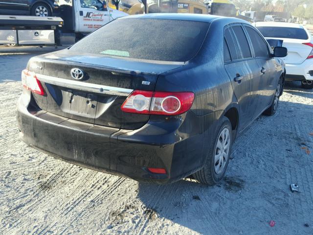 JTDBU4EE5B9159023 - 2011 TOYOTA COROLLA BA BLACK photo 4