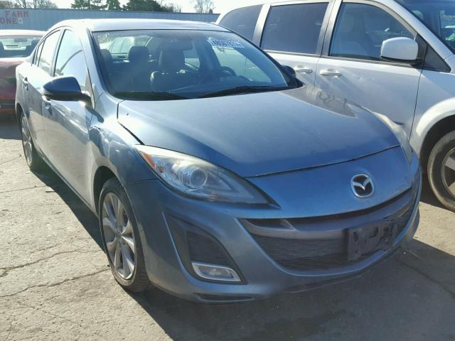 JM1BL1S50A1160647 - 2010 MAZDA 3 S BLUE photo 1