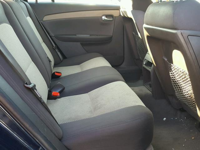 1G1ZG57B684221073 - 2008 CHEVROLET MALIBU LS 蓝色 照片 6
