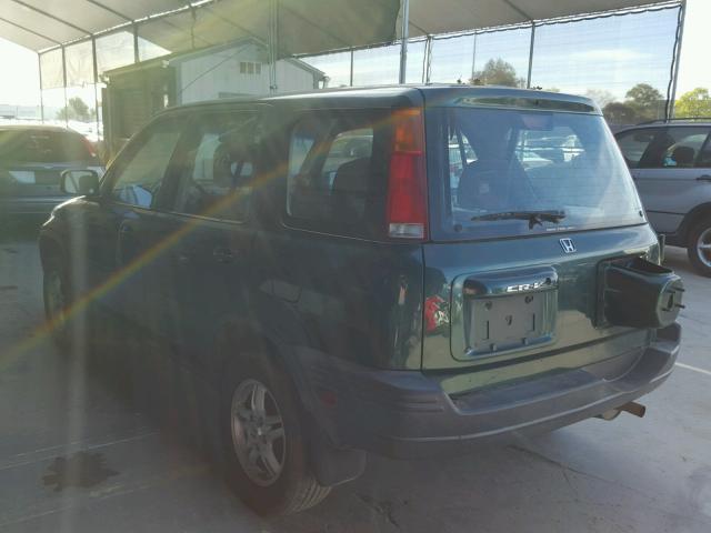 JHLRD186XYS016493 - 2000 HONDA CR-V EX GREEN photo 3