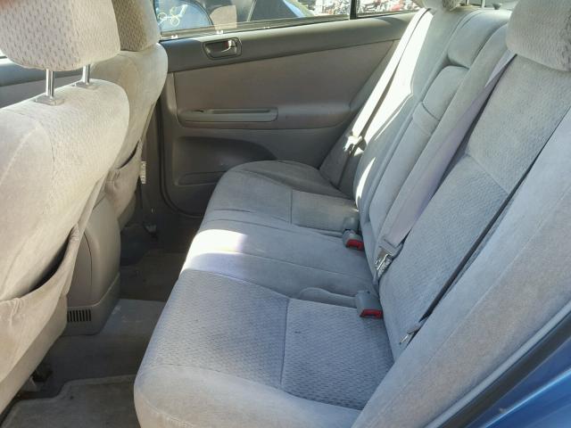 4T1BE32K44U915891 - 2004 TOYOTA CAMRY LE 青色 照片 6