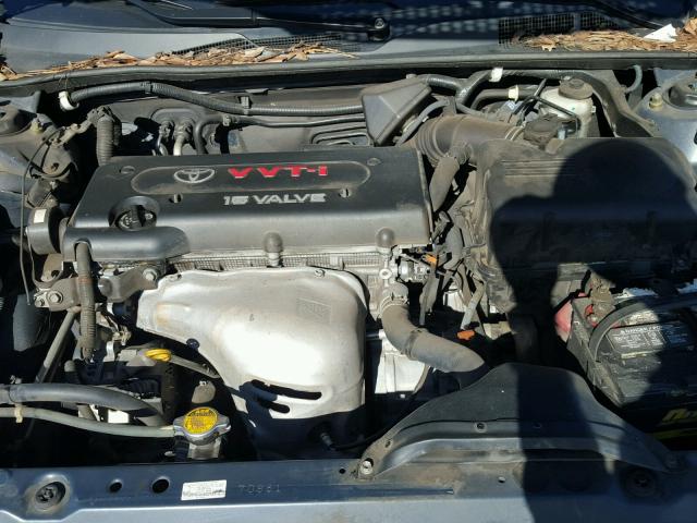 4T1BE32K44U915891 - 2004 TOYOTA CAMRY LE TEAL photo 7