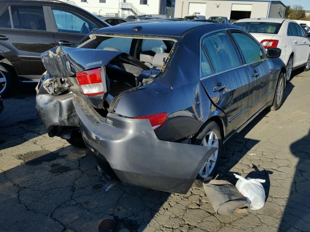 1HGCM66534A067068 - 2004 HONDA ACCORD EX GRAY photo 4