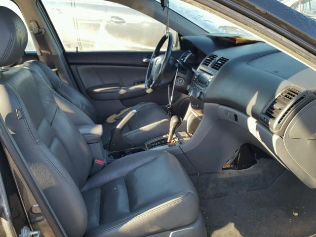 1HGCM66534A067068 - 2004 HONDA ACCORD EX GRAY photo 5