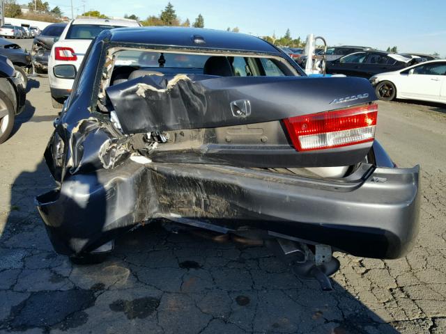 1HGCM66534A067068 - 2004 HONDA ACCORD EX GRAY photo 9