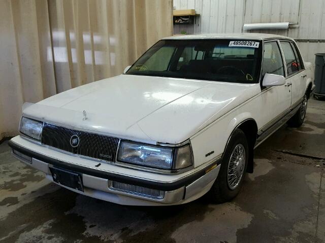 1G4CW54C2K1658909 - 1989 BUICK ELECTRA PA WHITE photo 2