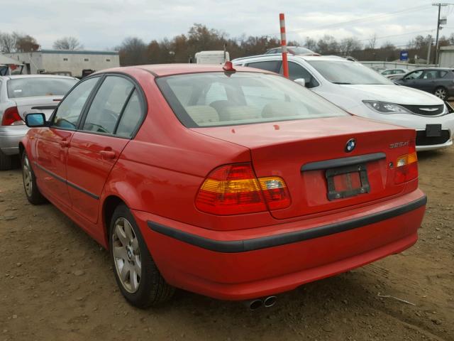 WBAEU33434PR13212 - 2004 BMW 325 XI RED photo 3