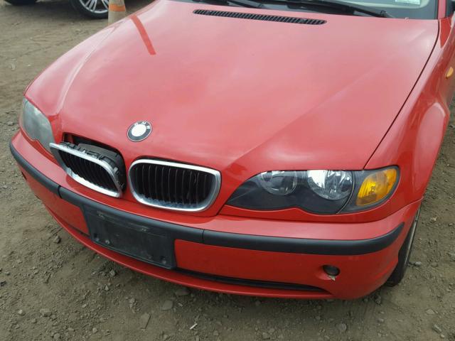 WBAEU33434PR13212 - 2004 BMW 325 XI RED photo 9