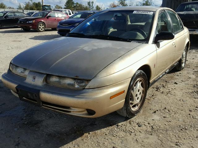 1G8ZK5273VZ149511 - 1997 SATURN SL2 GOLD photo 2